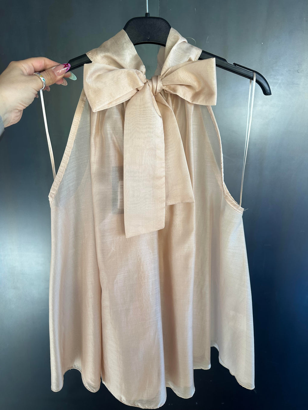 Blusa volant