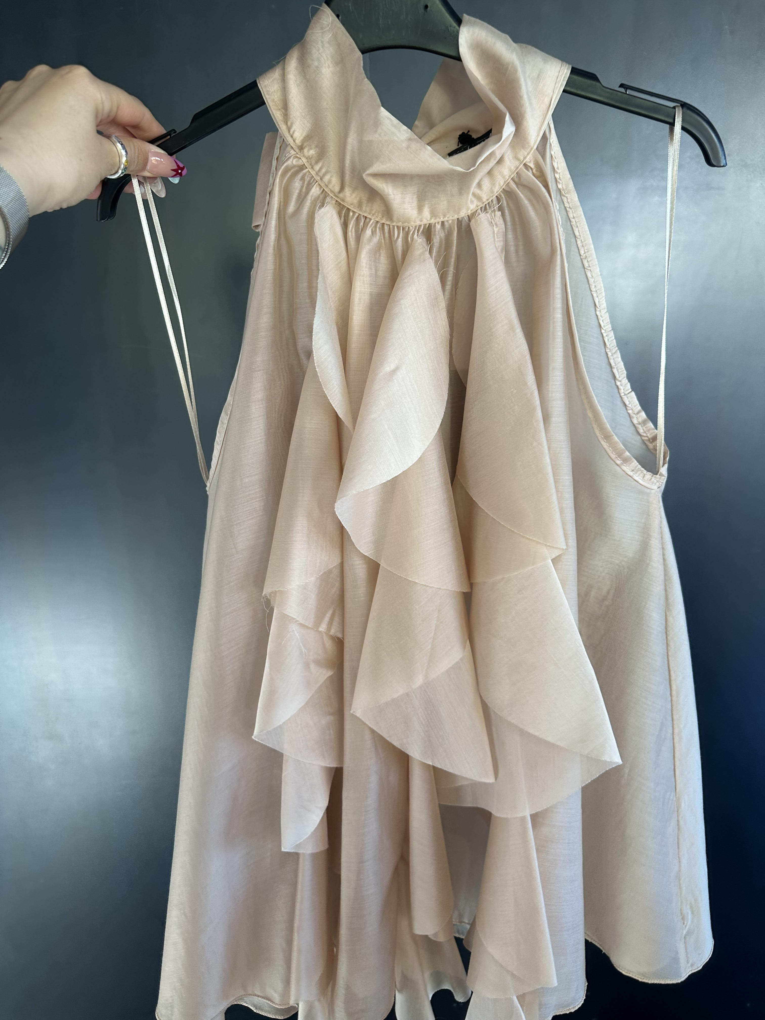 Blusa volant