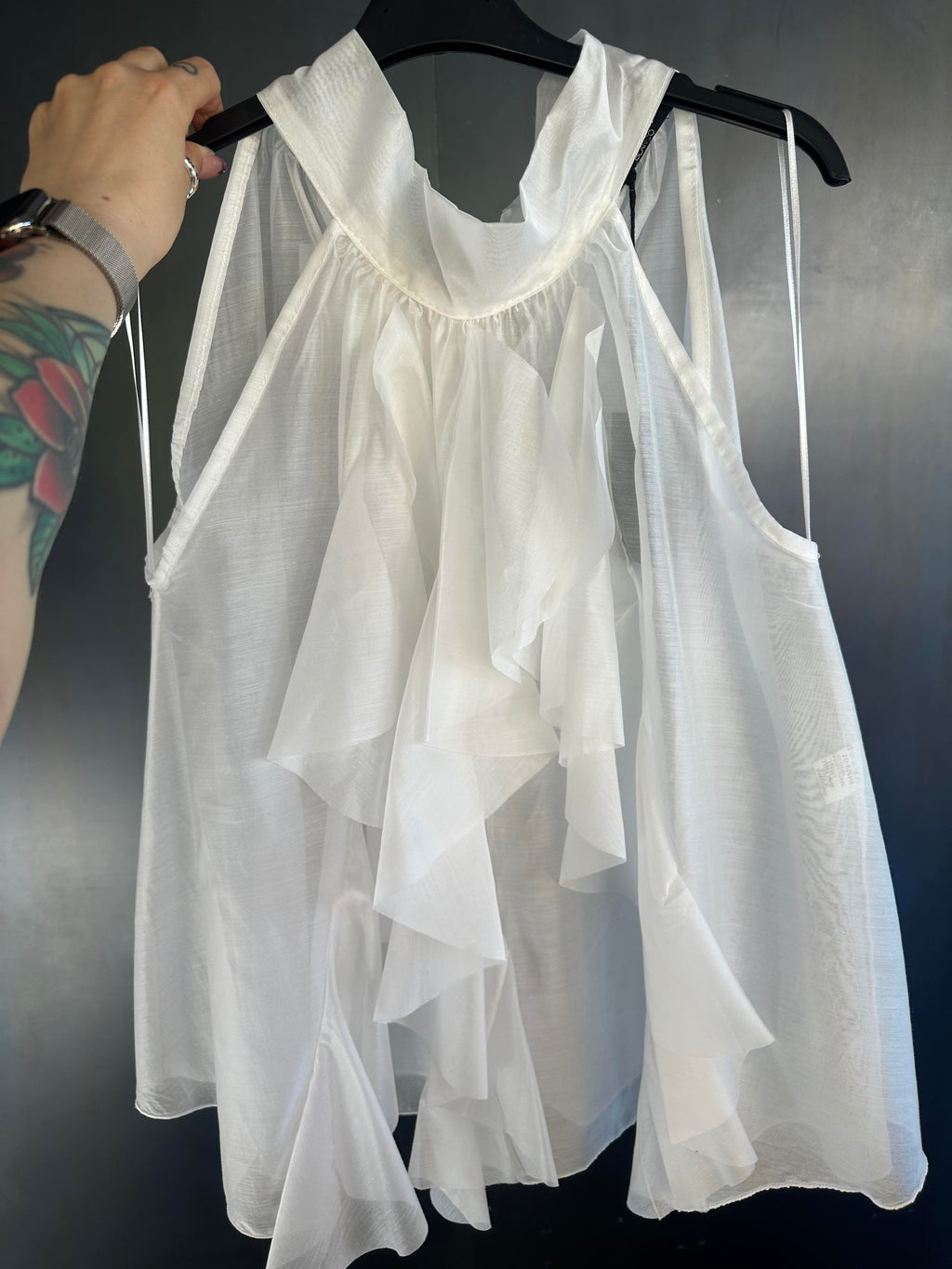 Blusa volant