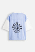 T-shirt manica corta retro camicia Les Artists
