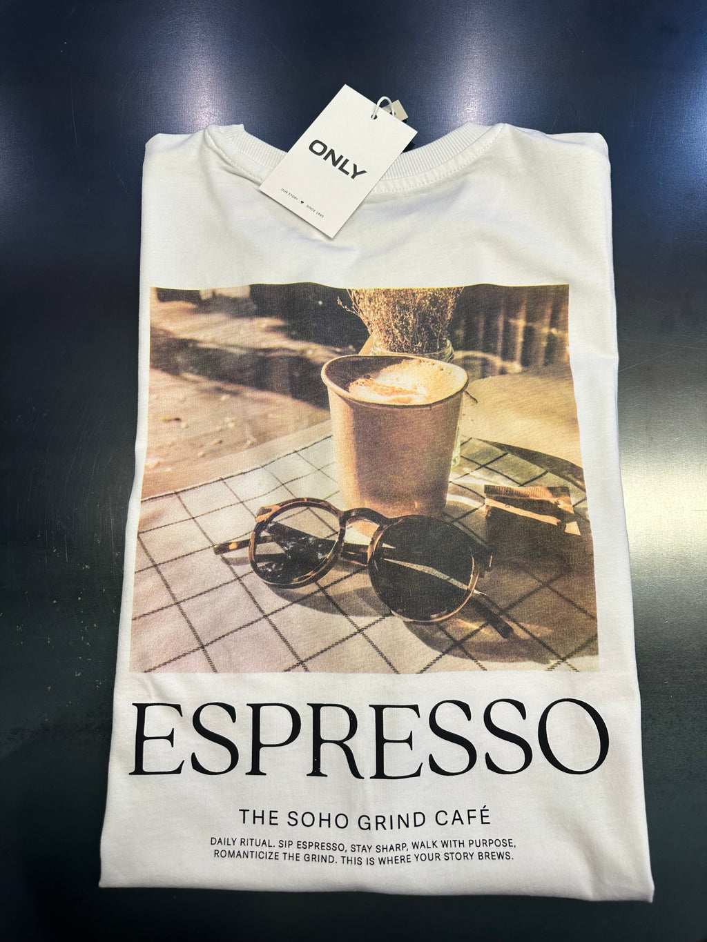 T-shirt Espresso Only