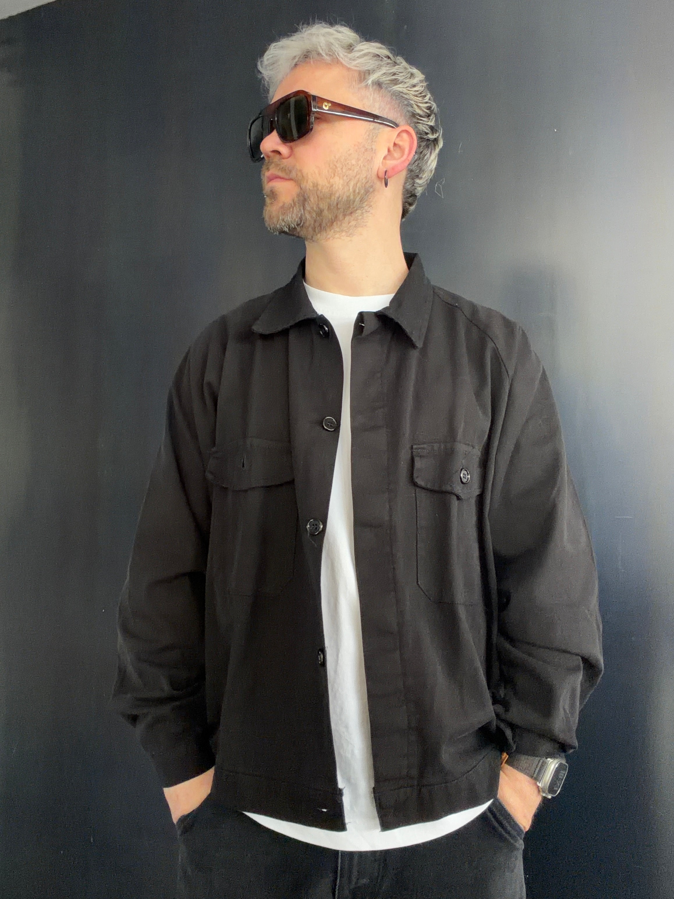 Overshirt Unisex Nero