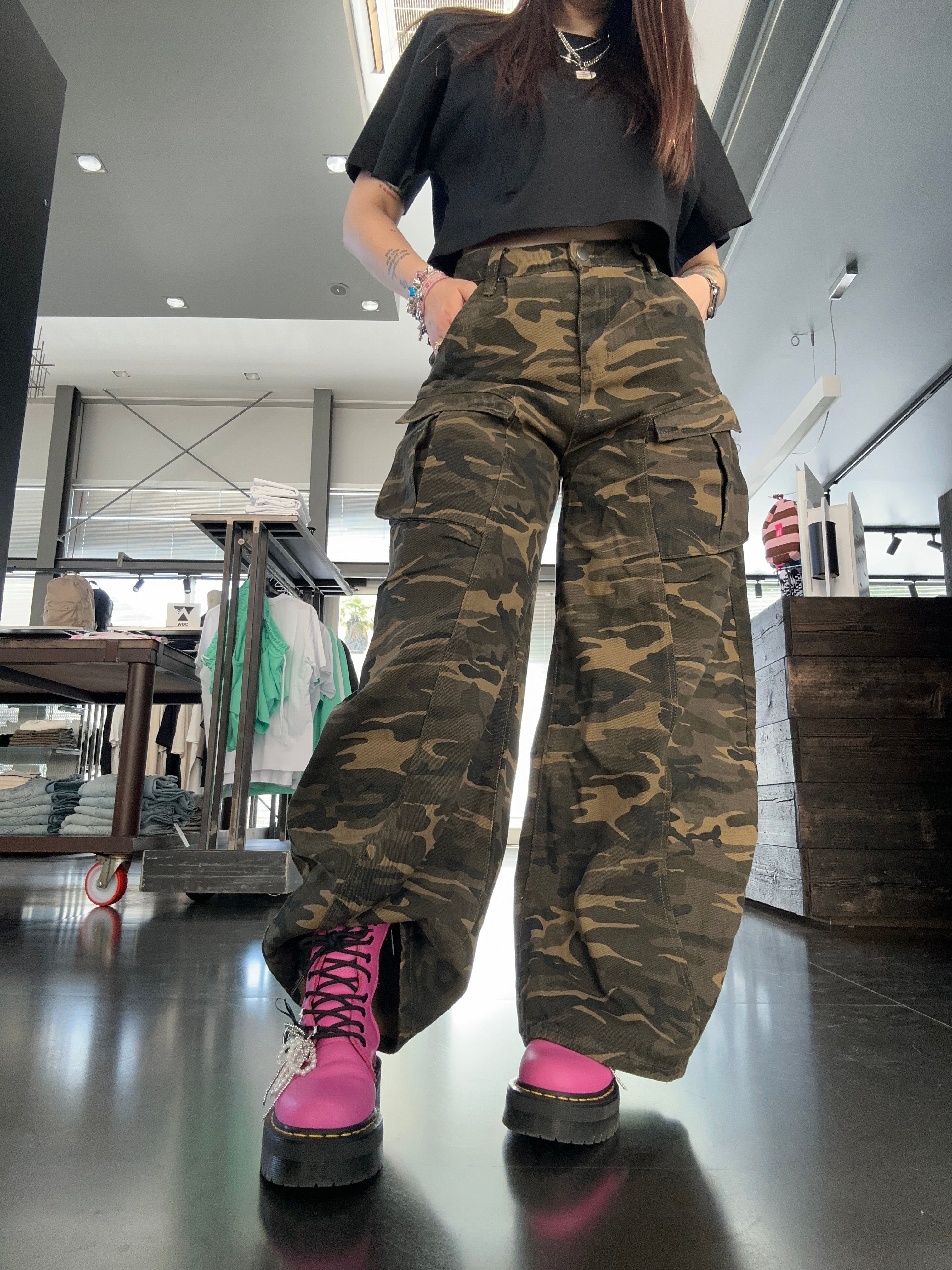 Pantalone camou