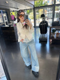 Jeans Risvolto Carlita Blanco