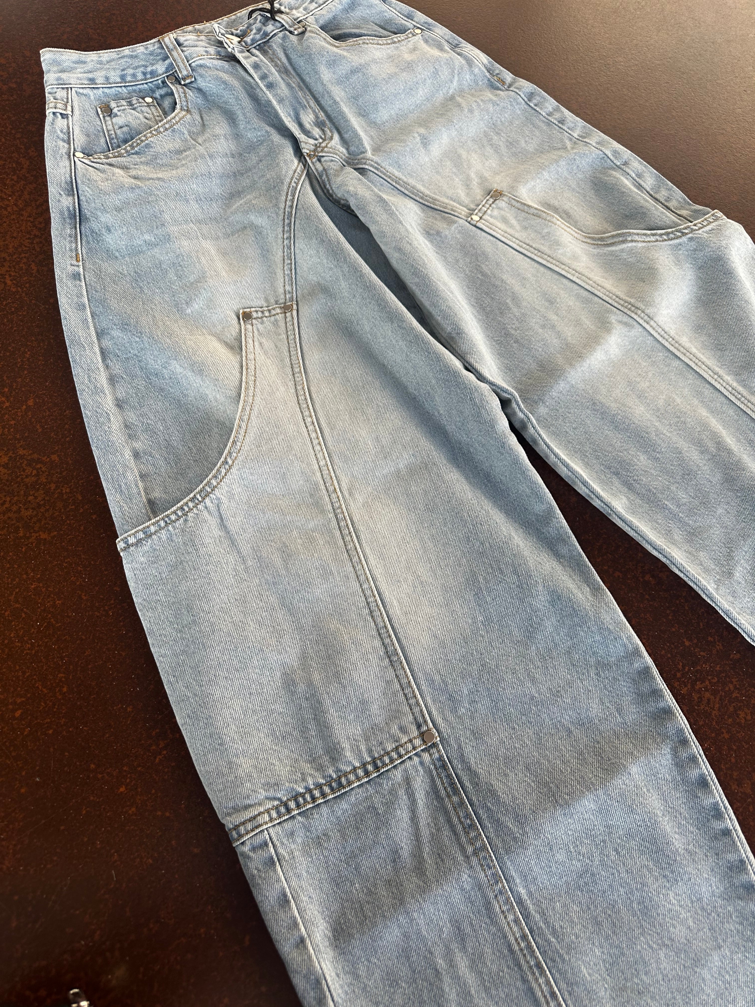 Jeans baggy Carlita Blanco