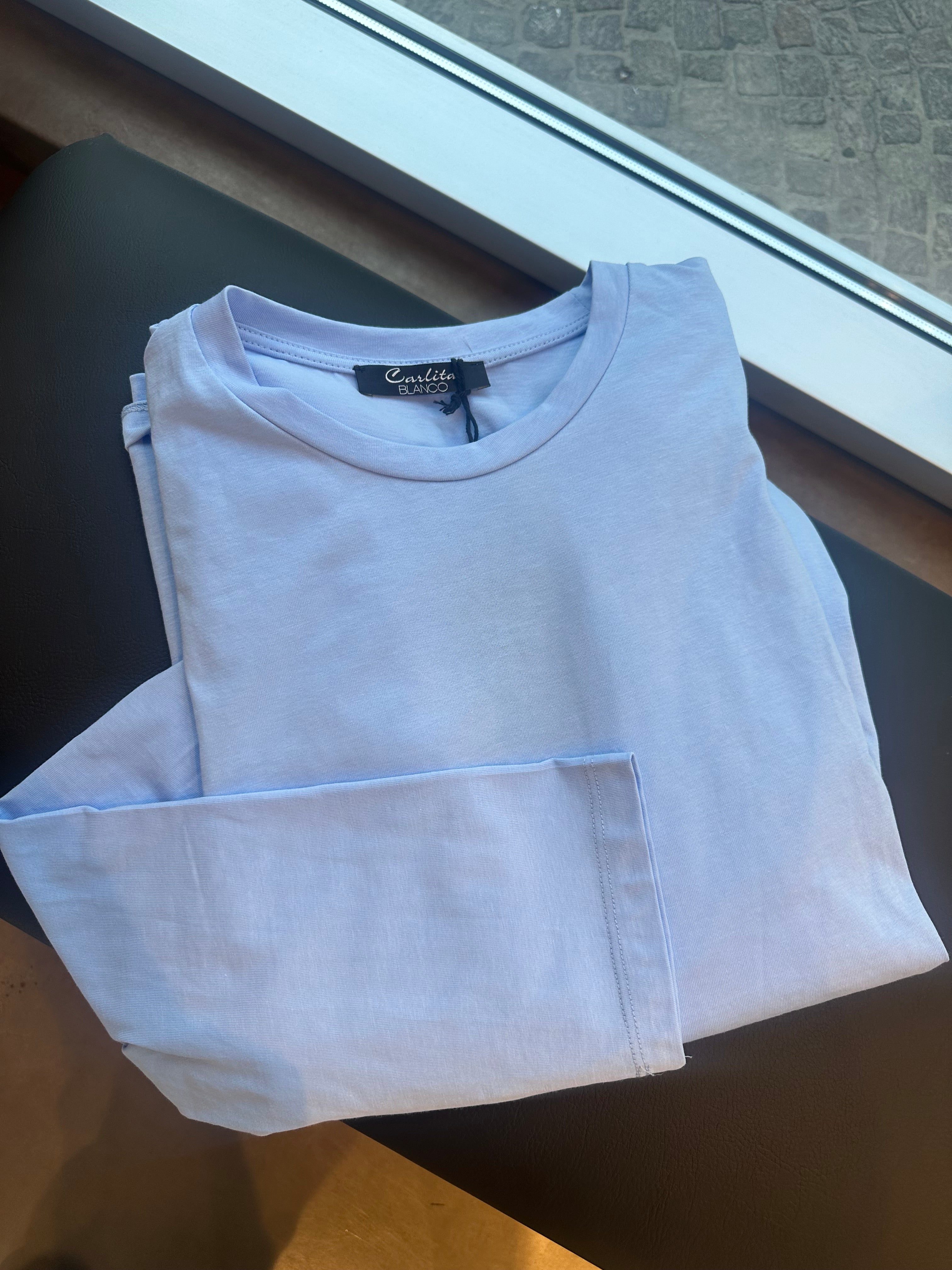 T-shirt spalline Carlita Blanco