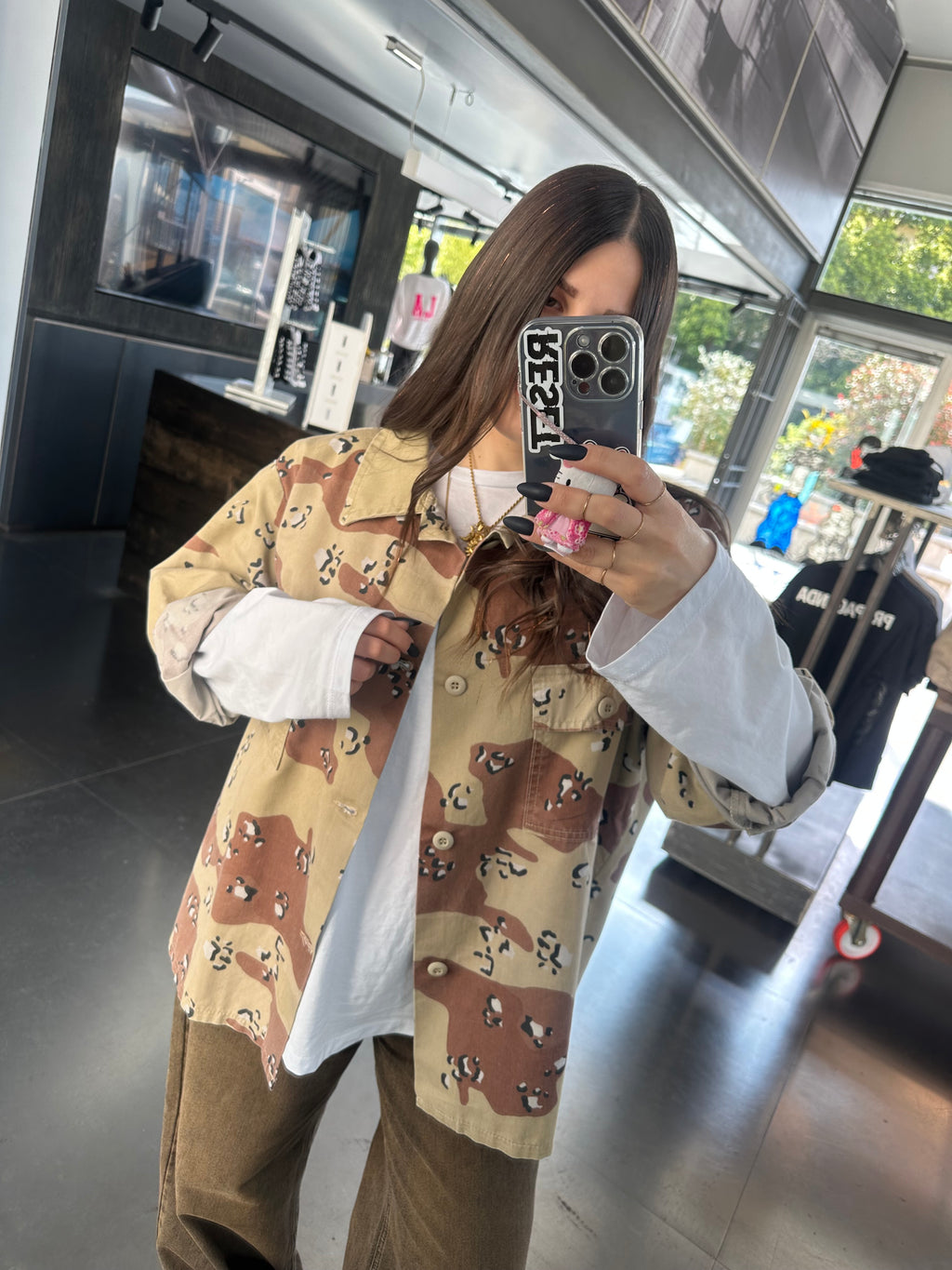 Overshirt UNISEX camou