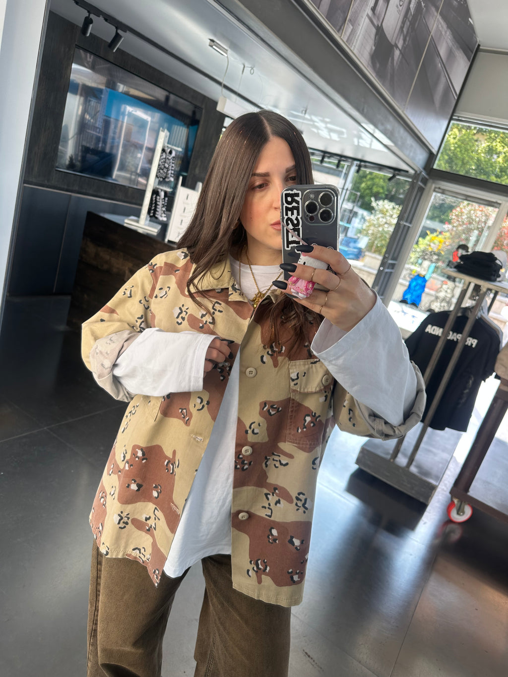Overshirt UNISEX camou