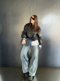 Jeans Animalier Carlita Blanco