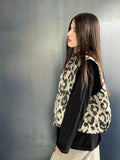 Gilet Animalier Carlita Blanco