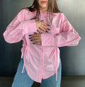 Camicia quadretti Carlita Blanco