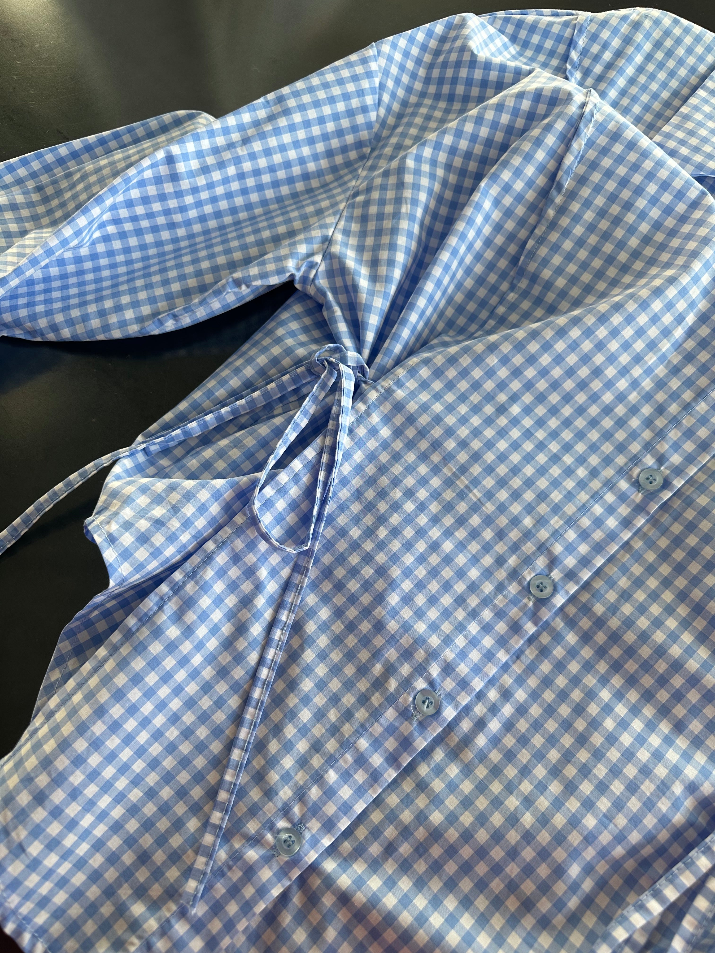 Camicia quadretti Carlita Blanco
