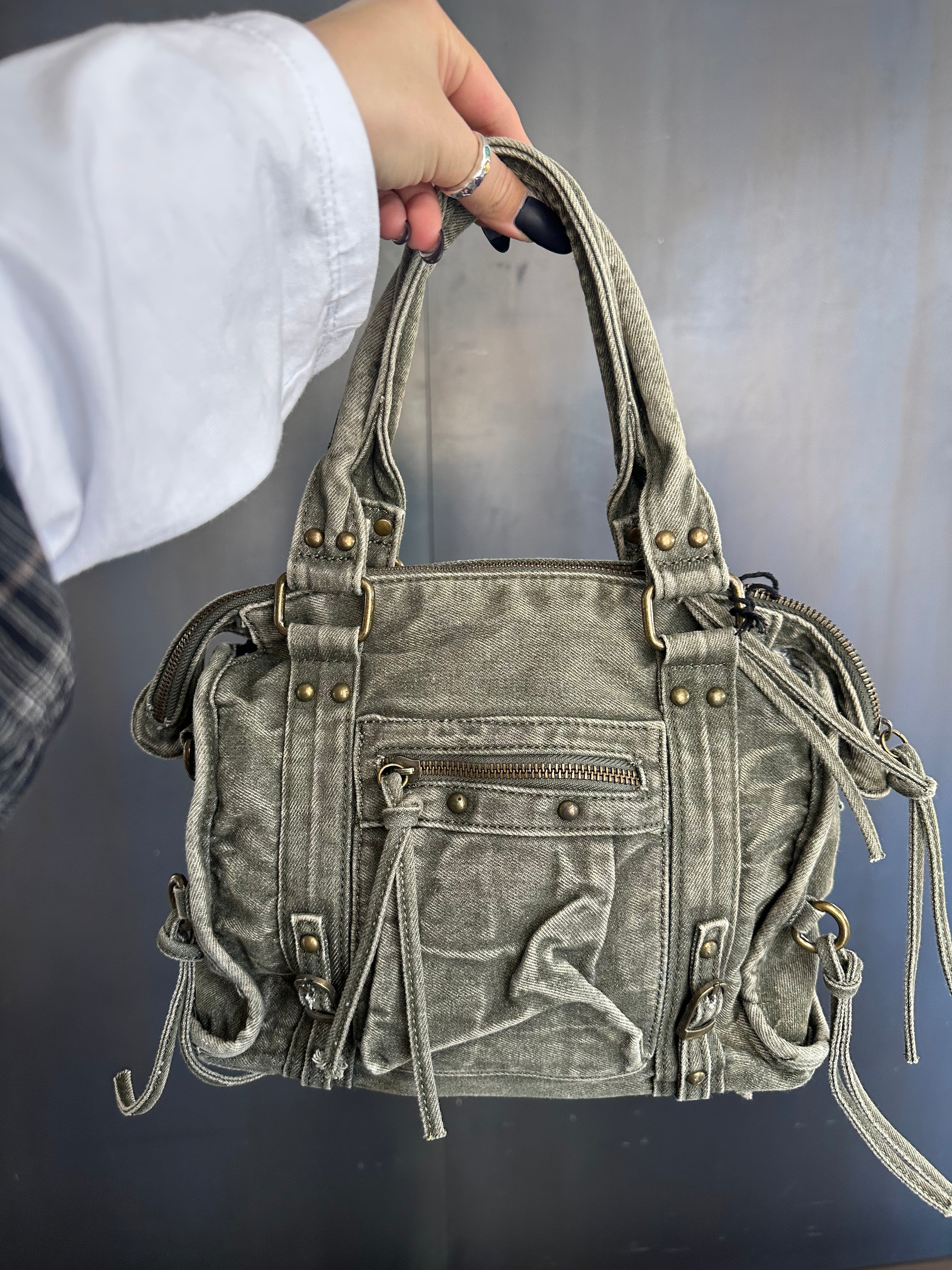 Borsa denim Carlita Blanco
