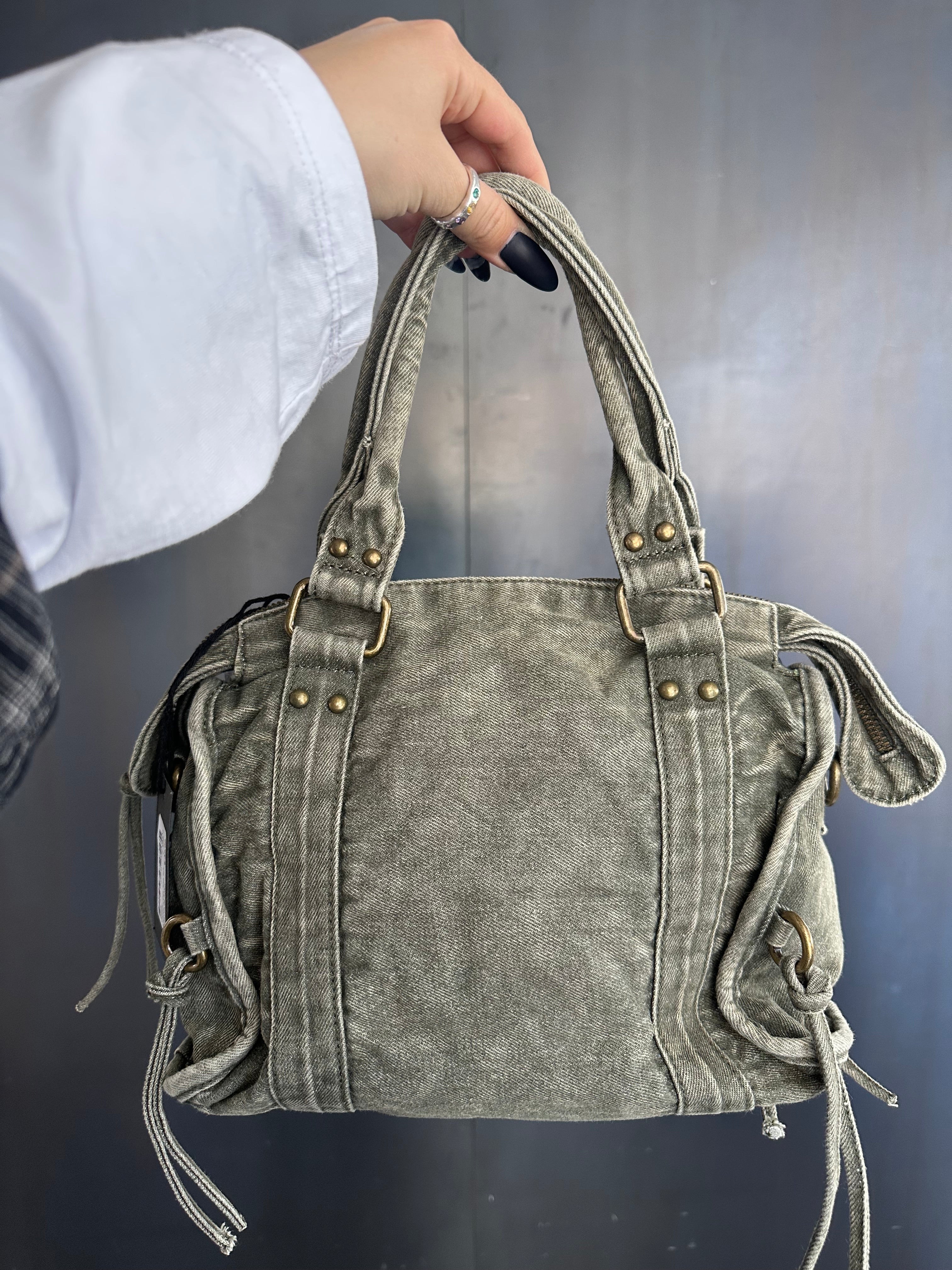 Borsa denim Carlita Blanco