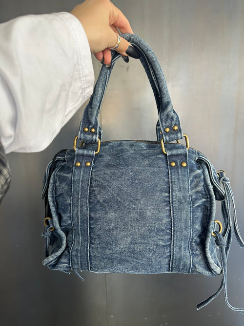 Borsa denim Carlita Blanco