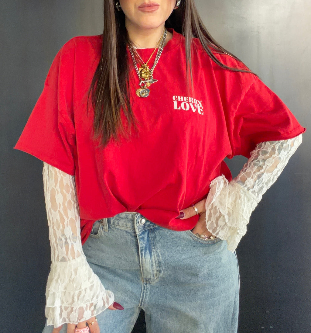 T-shirt Cherry Only