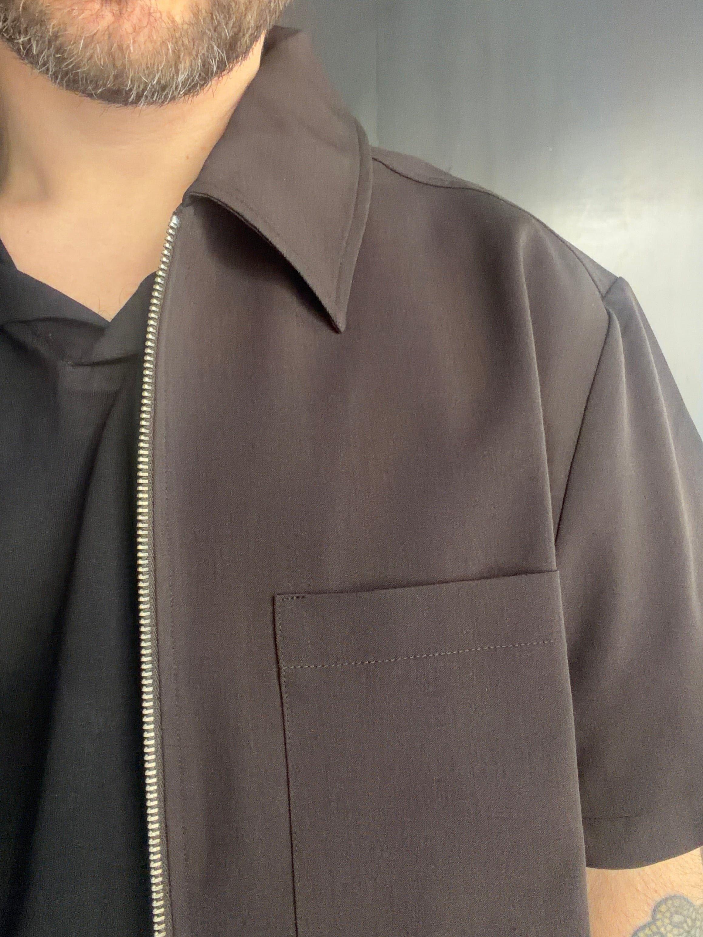 Camicia zip Woc