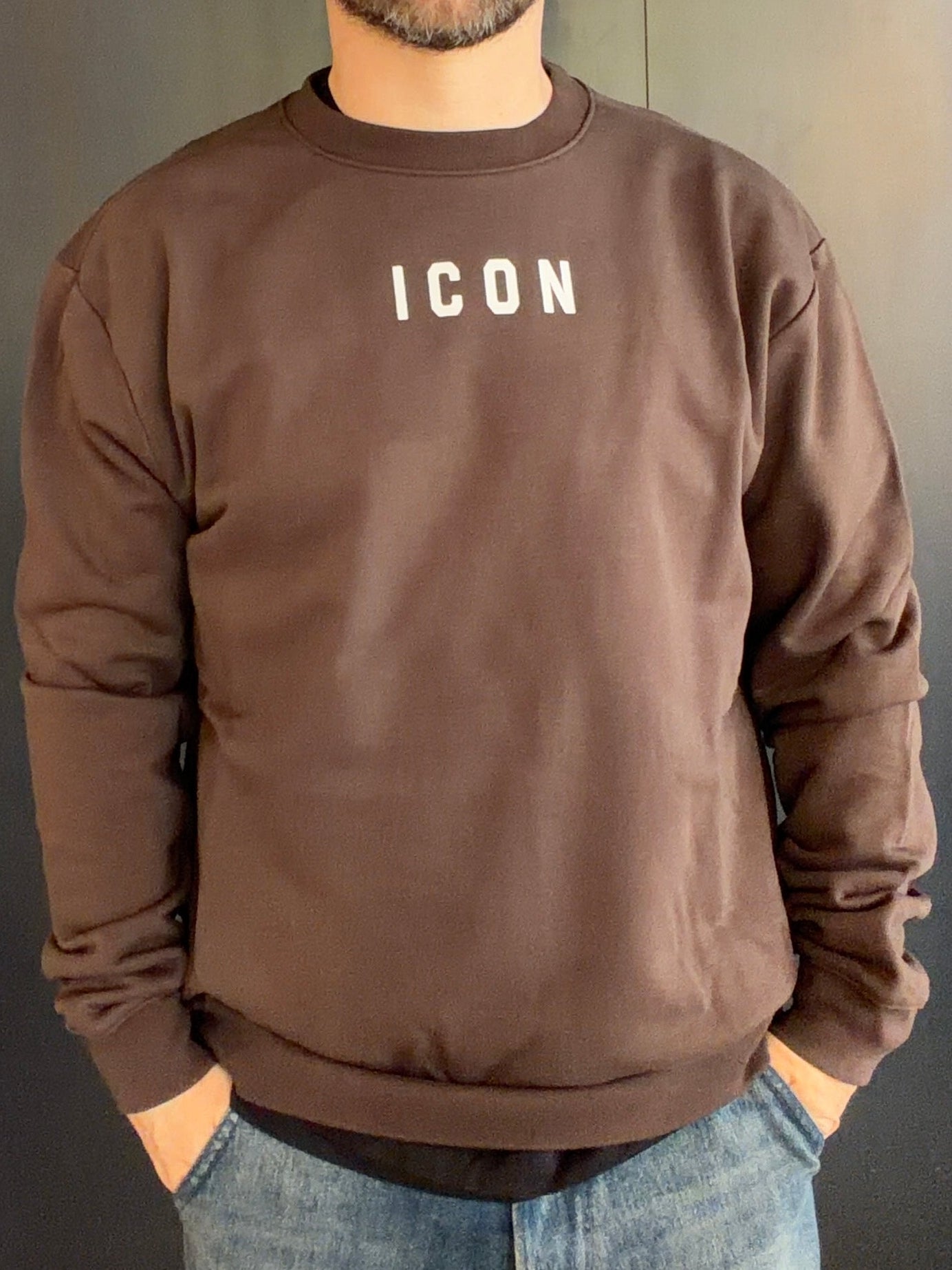 Felpa Icon Girocollo