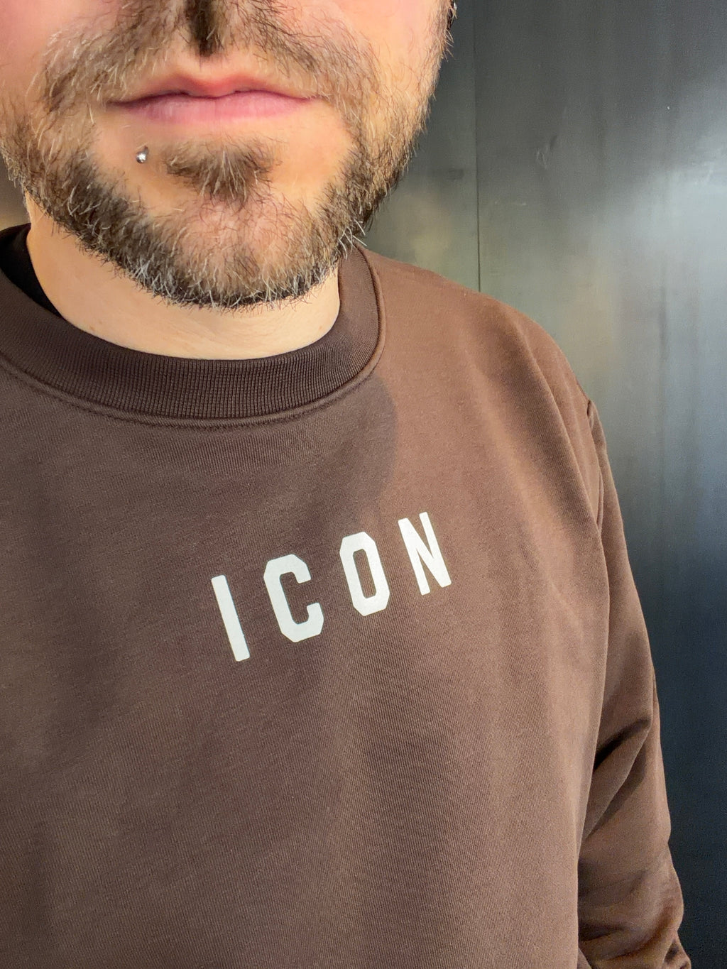 Felpa Icon Girocollo