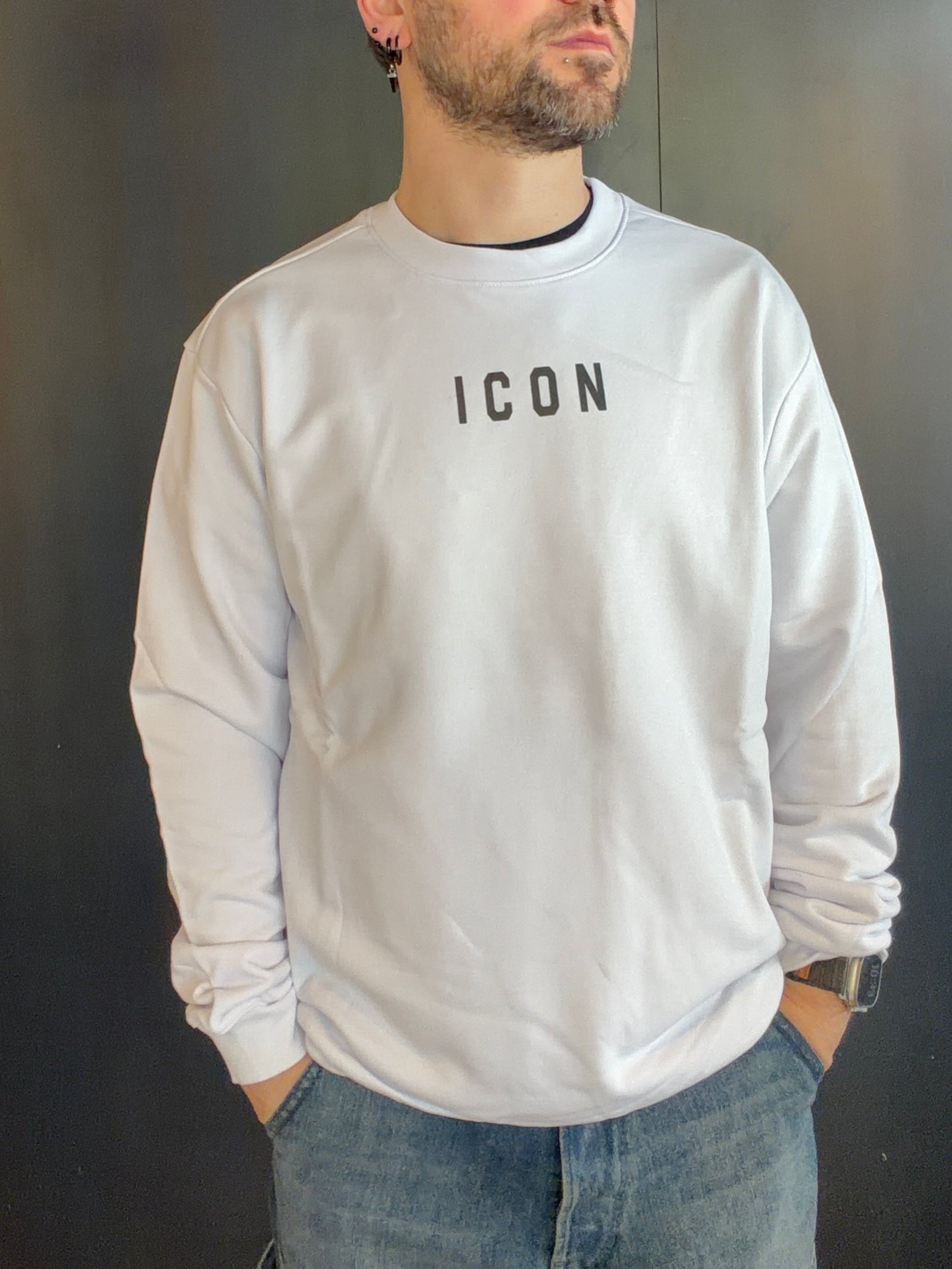 Felpa Icon Girocollo