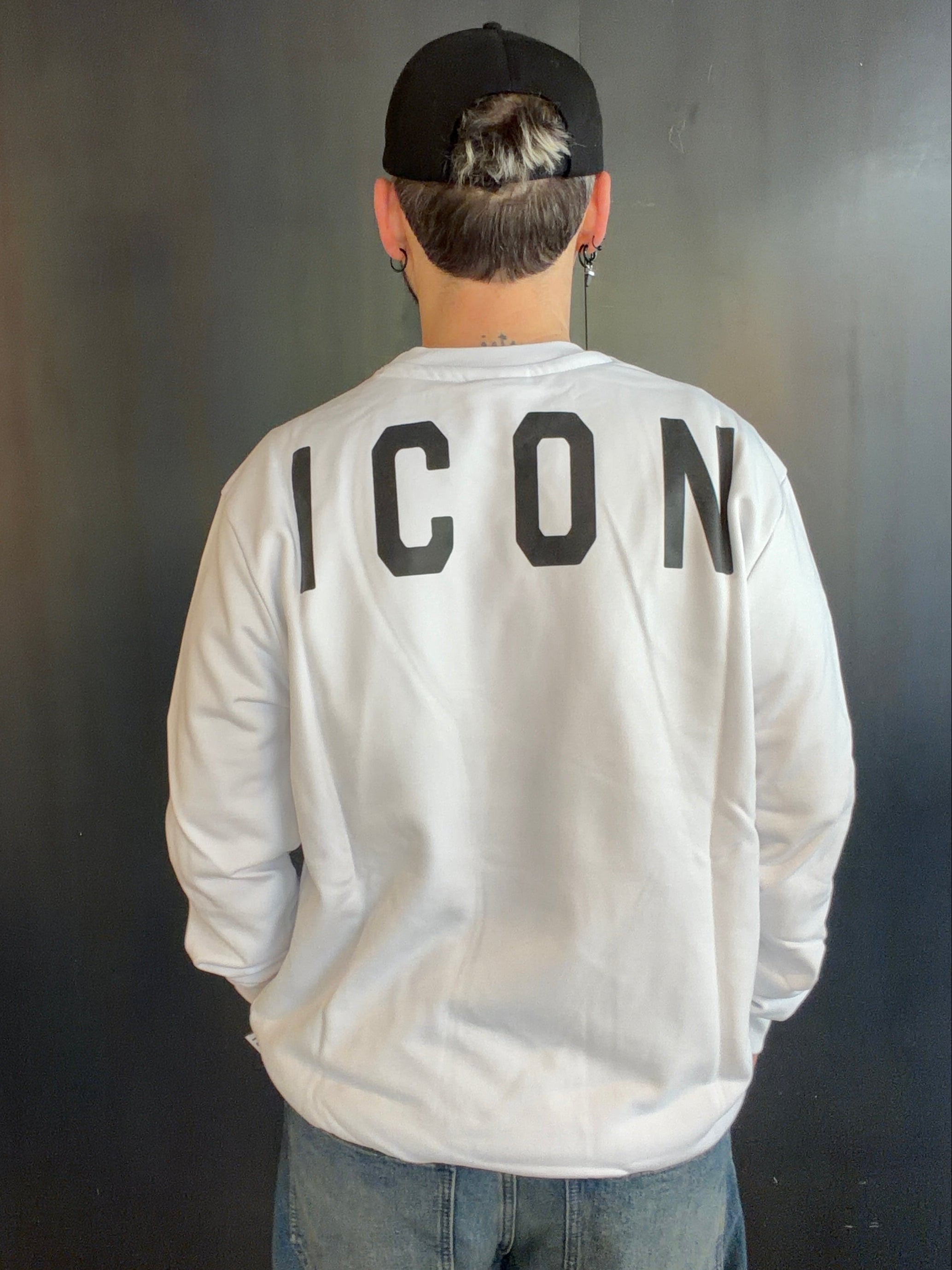 Felpa Icon Girocollo