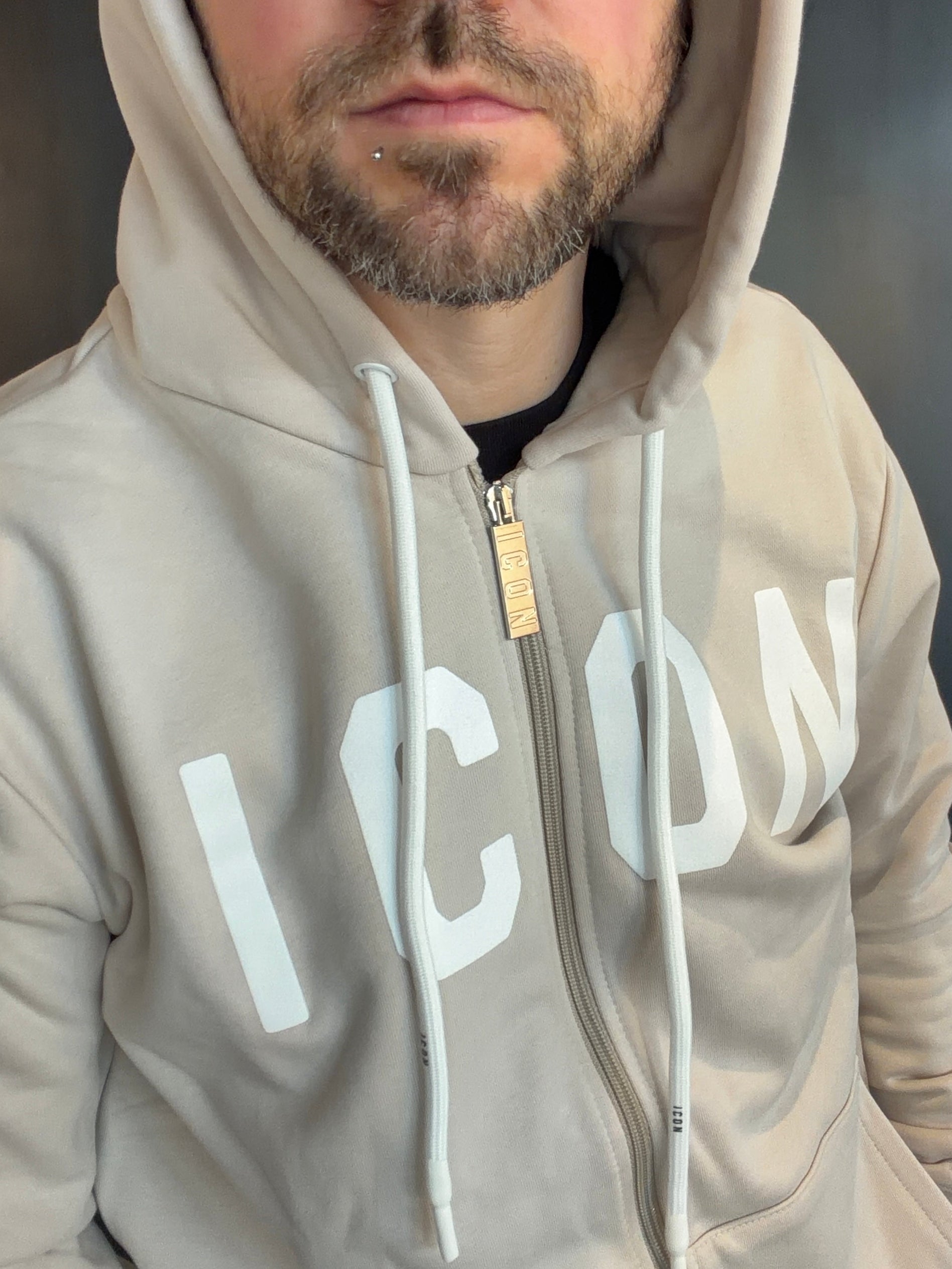 Felpa Icon Cappuccio
